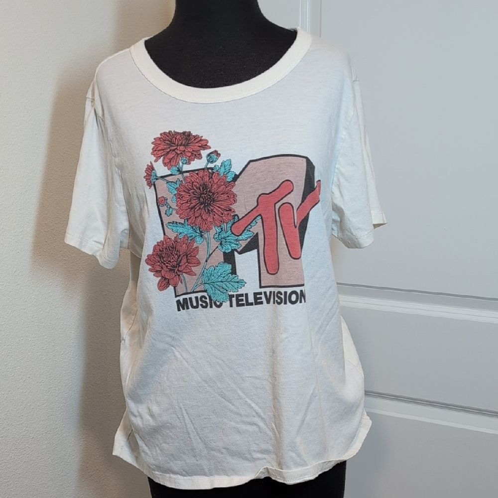 Women's XL MTV Graphic T-Shirt